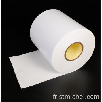Papier thermique en papier acrylique jaune verre
